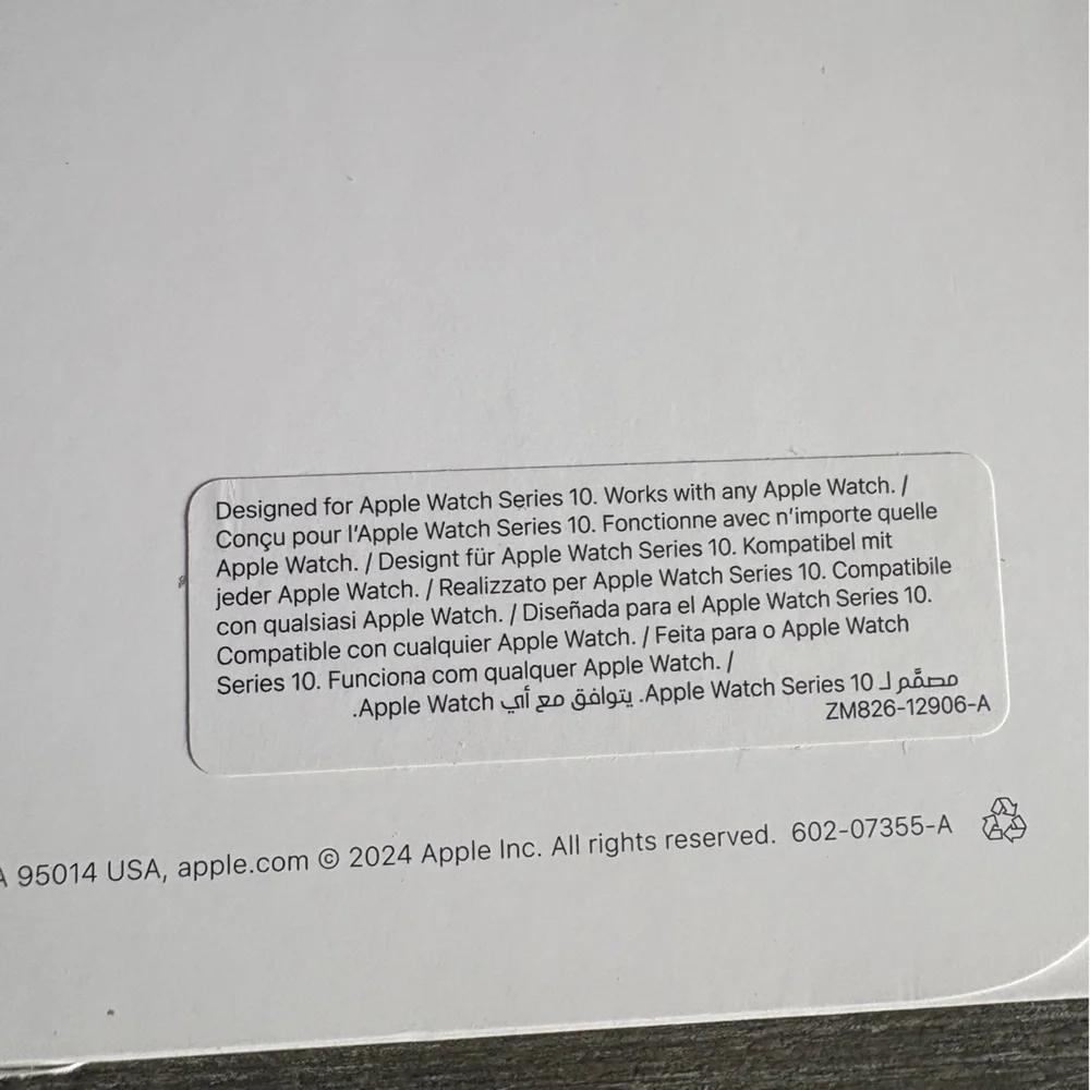 Apple Watch Sport Band S/M Denim Blue